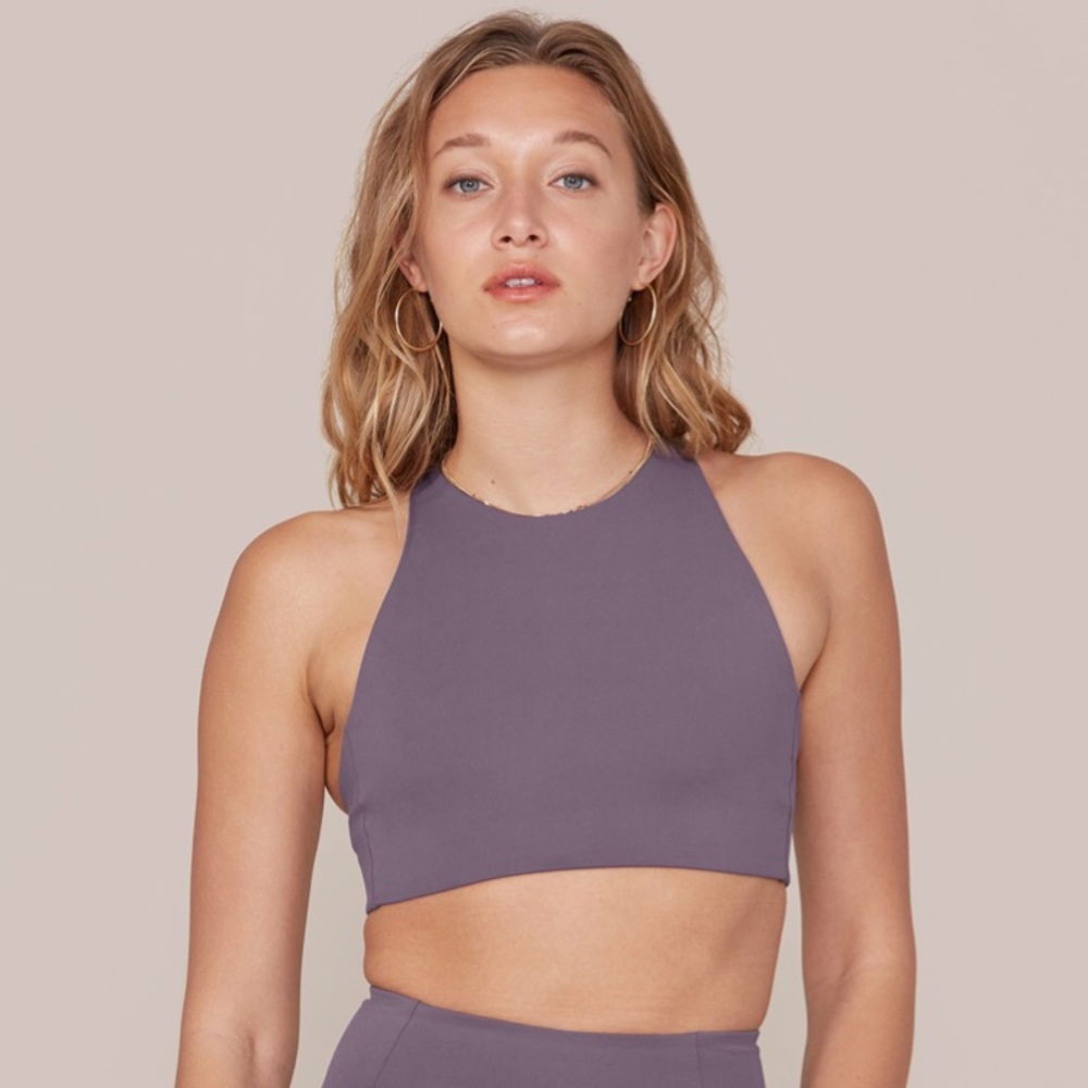 NWT Girlfriend Collective Topanga bra in Dahlia
